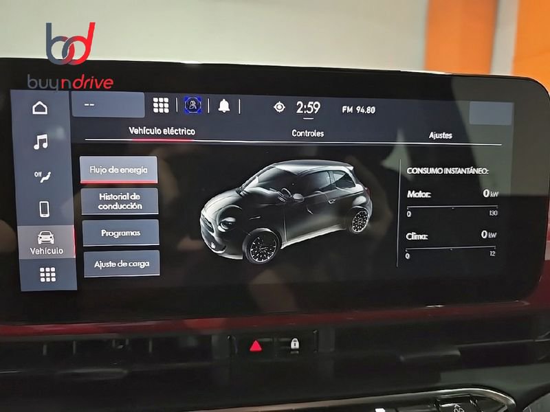 Fiat 500e 190km 95cv